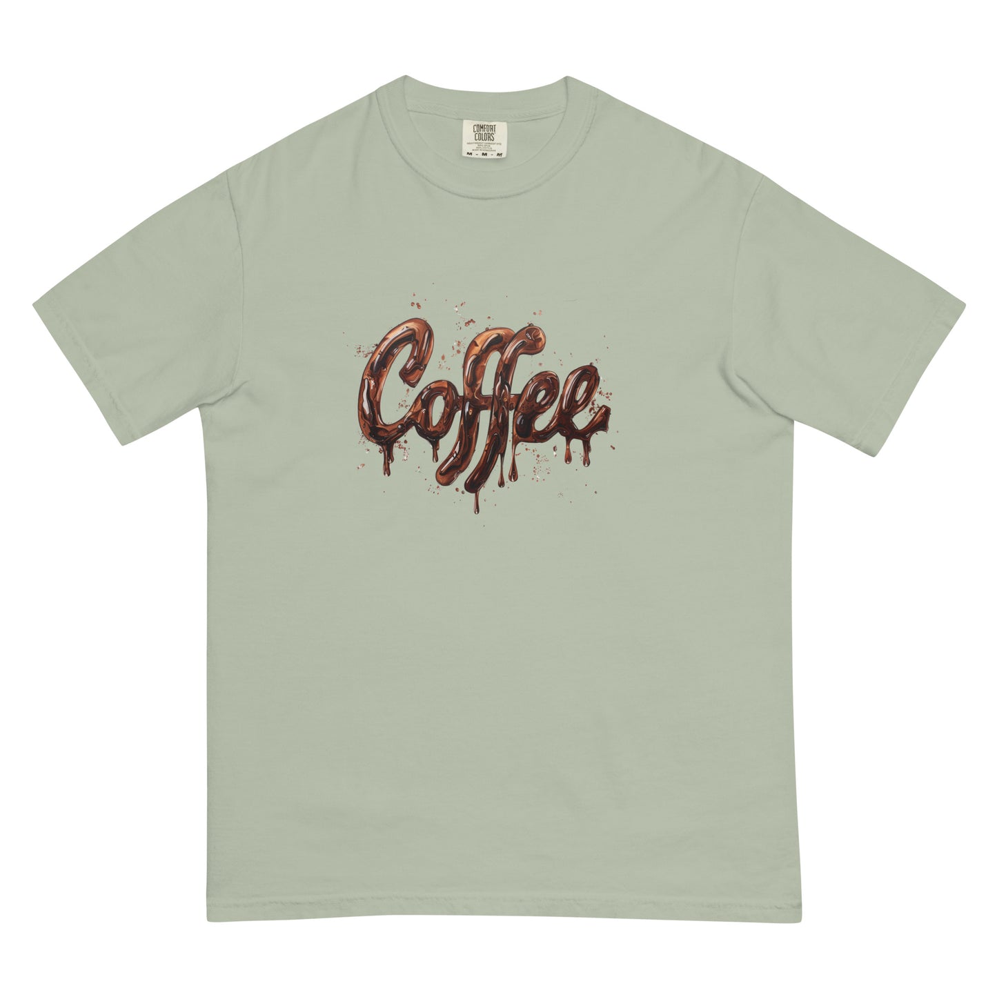 "Coffee" Cursive Unisex T-Shirt – Simple Style for Coffee Lovers