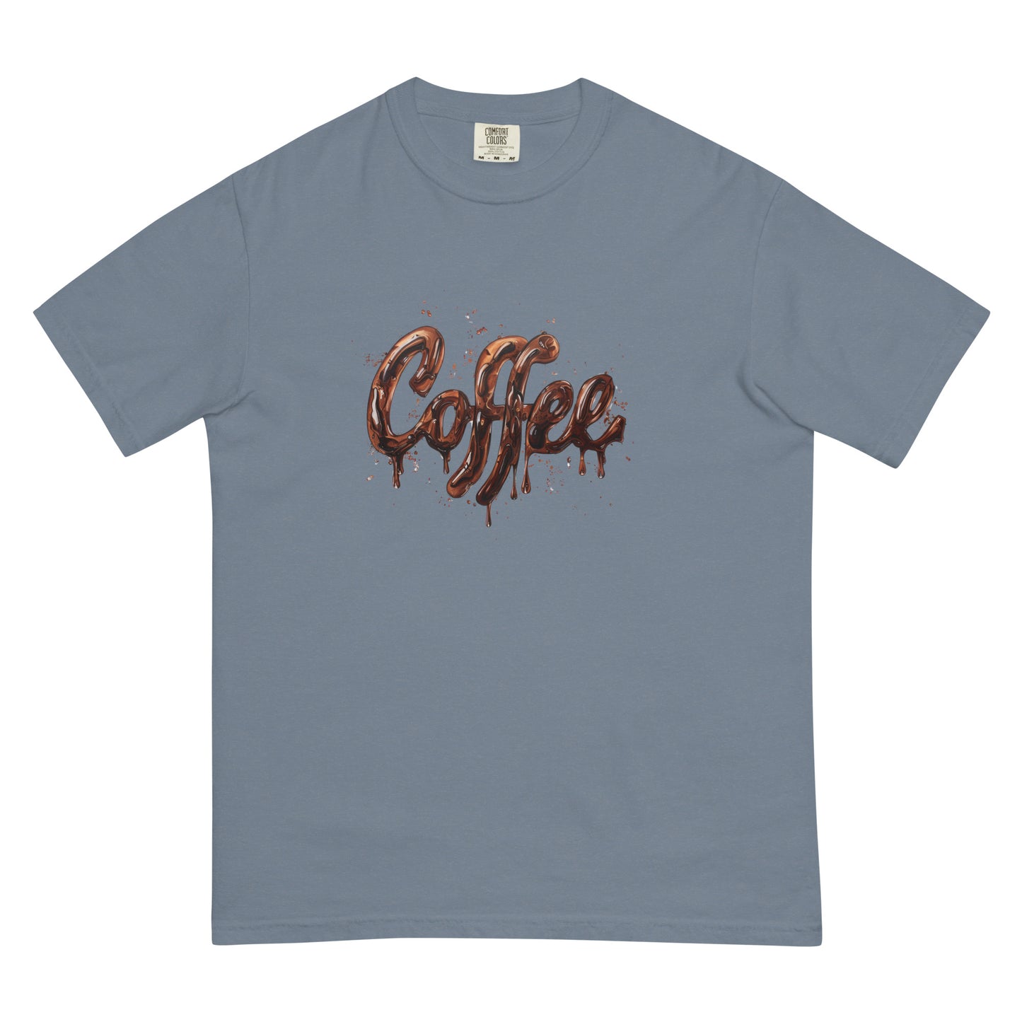 "Coffee" Cursive Unisex T-Shirt – Simple Style for Coffee Lovers