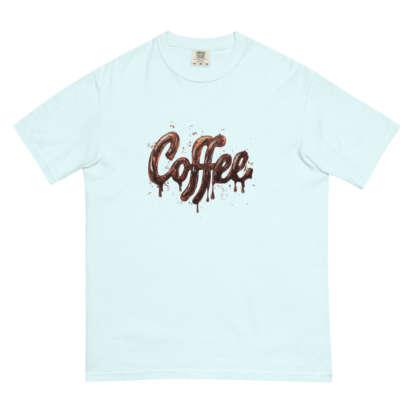 "Coffee" Cursive Unisex T-Shirt – Simple Style for Coffee Lovers