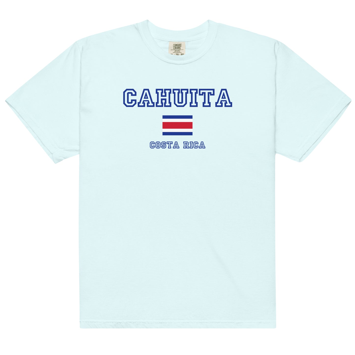 Cahuita Costa Rica Flag Unisex T-Shirt – Caribbean Pride and Style