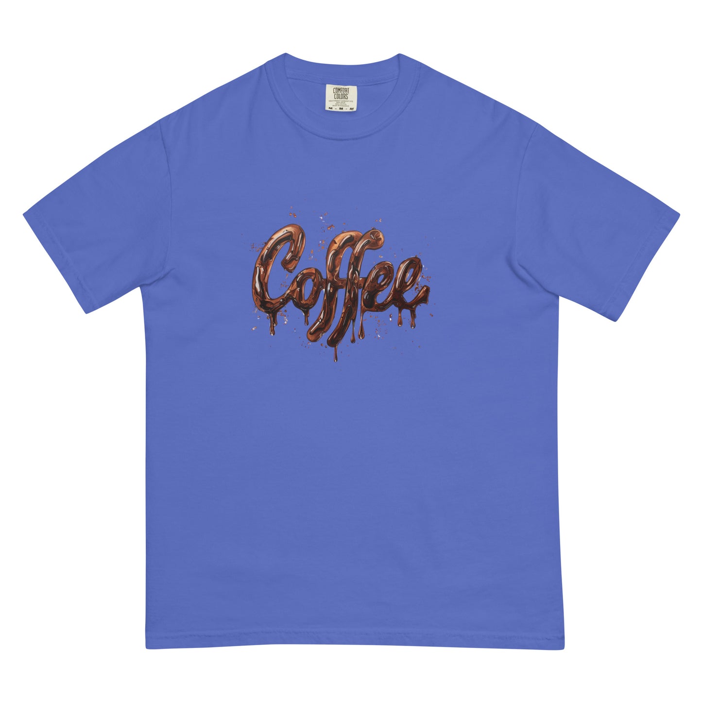 "Coffee" Cursive Unisex T-Shirt – Simple Style for Coffee Lovers