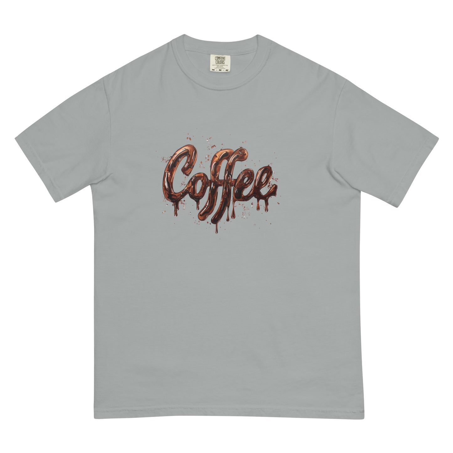 "Coffee" Cursive Unisex T-Shirt – Simple Style for Coffee Lovers
