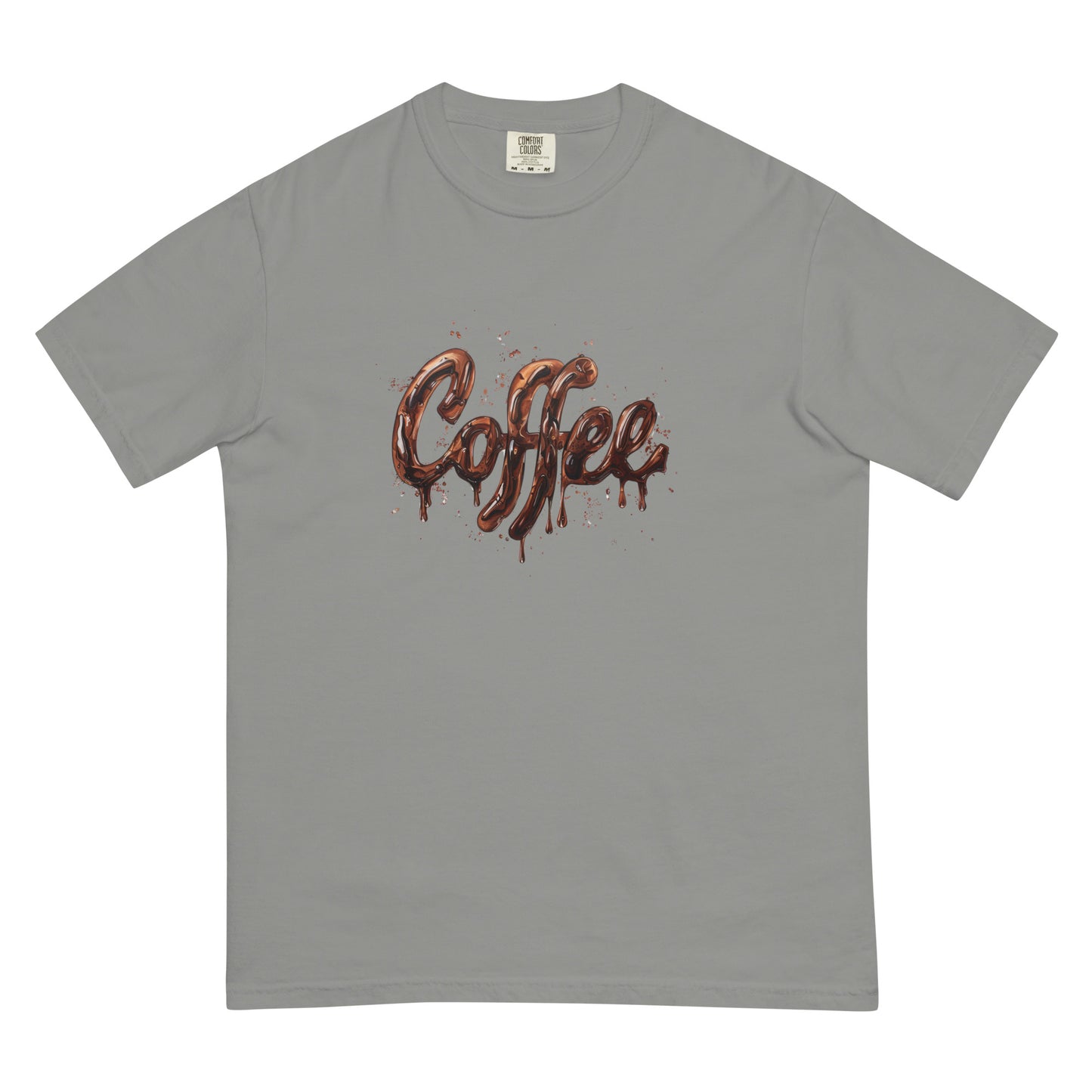 "Coffee" Cursive Unisex T-Shirt – Simple Style for Coffee Lovers