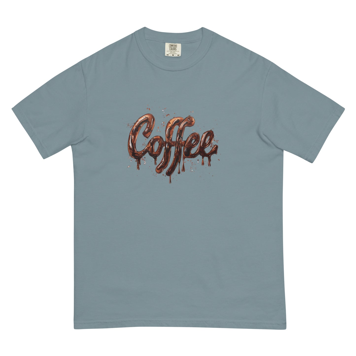 "Coffee" Cursive Unisex T-Shirt – Simple Style for Coffee Lovers