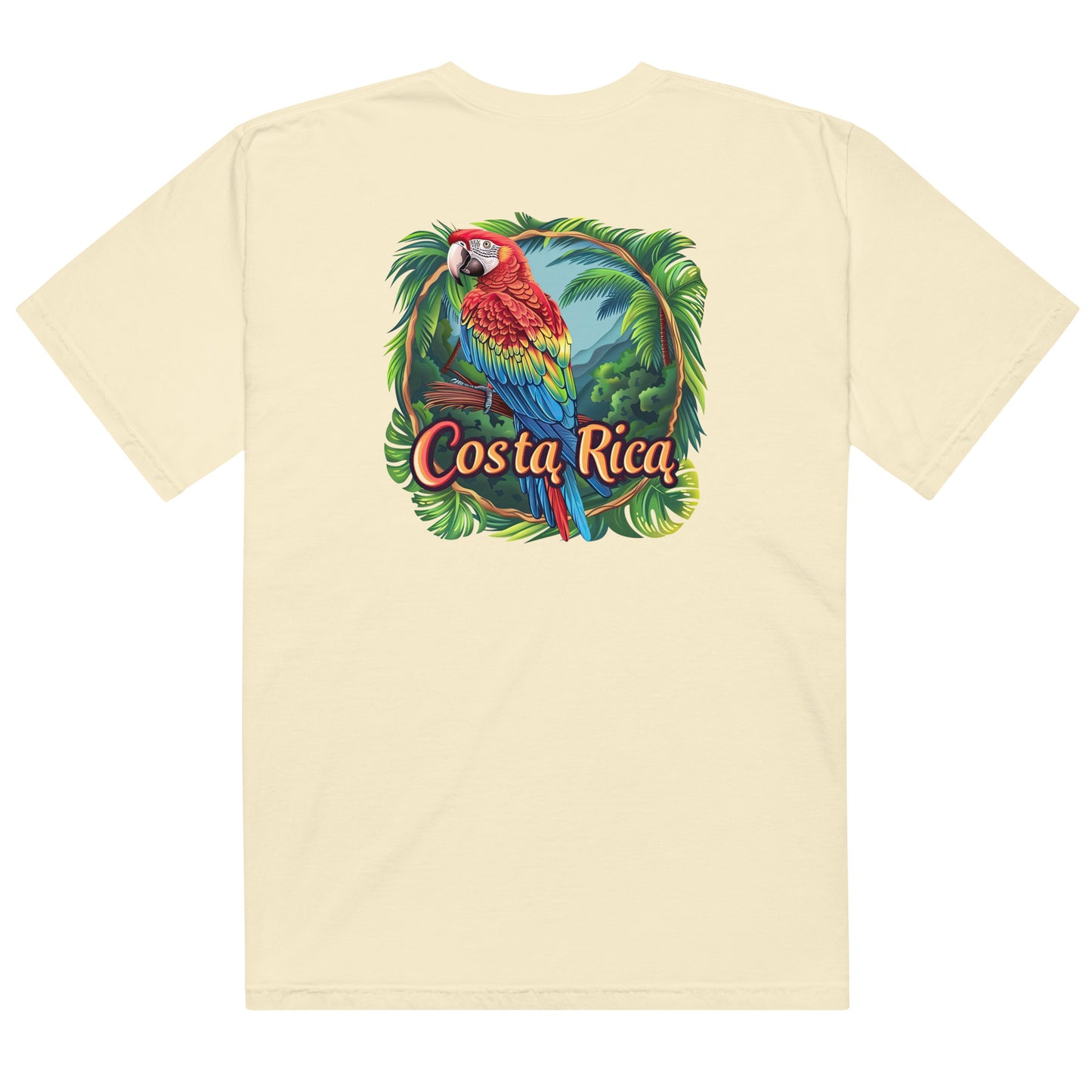 Costa Rica Parrot Unisex t-shirt
