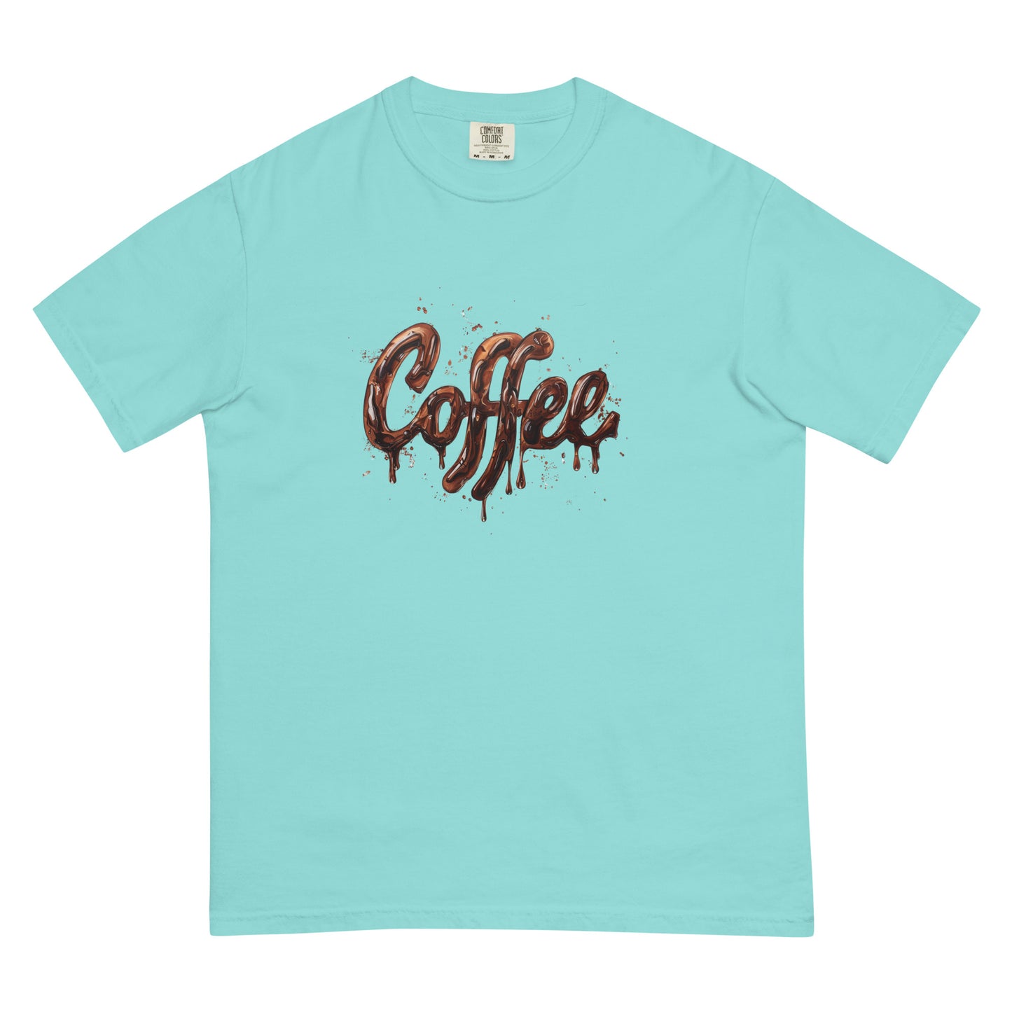 "Coffee" Cursive Unisex T-Shirt – Simple Style for Coffee Lovers