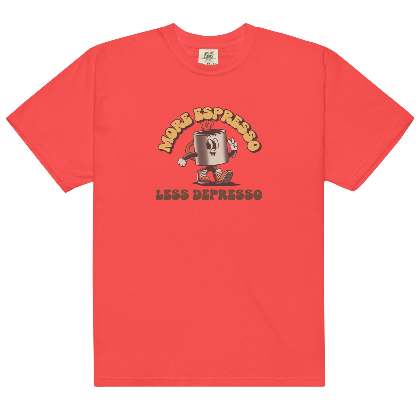 More Espresso Less Depresso Coffee t-shirt - Unisex