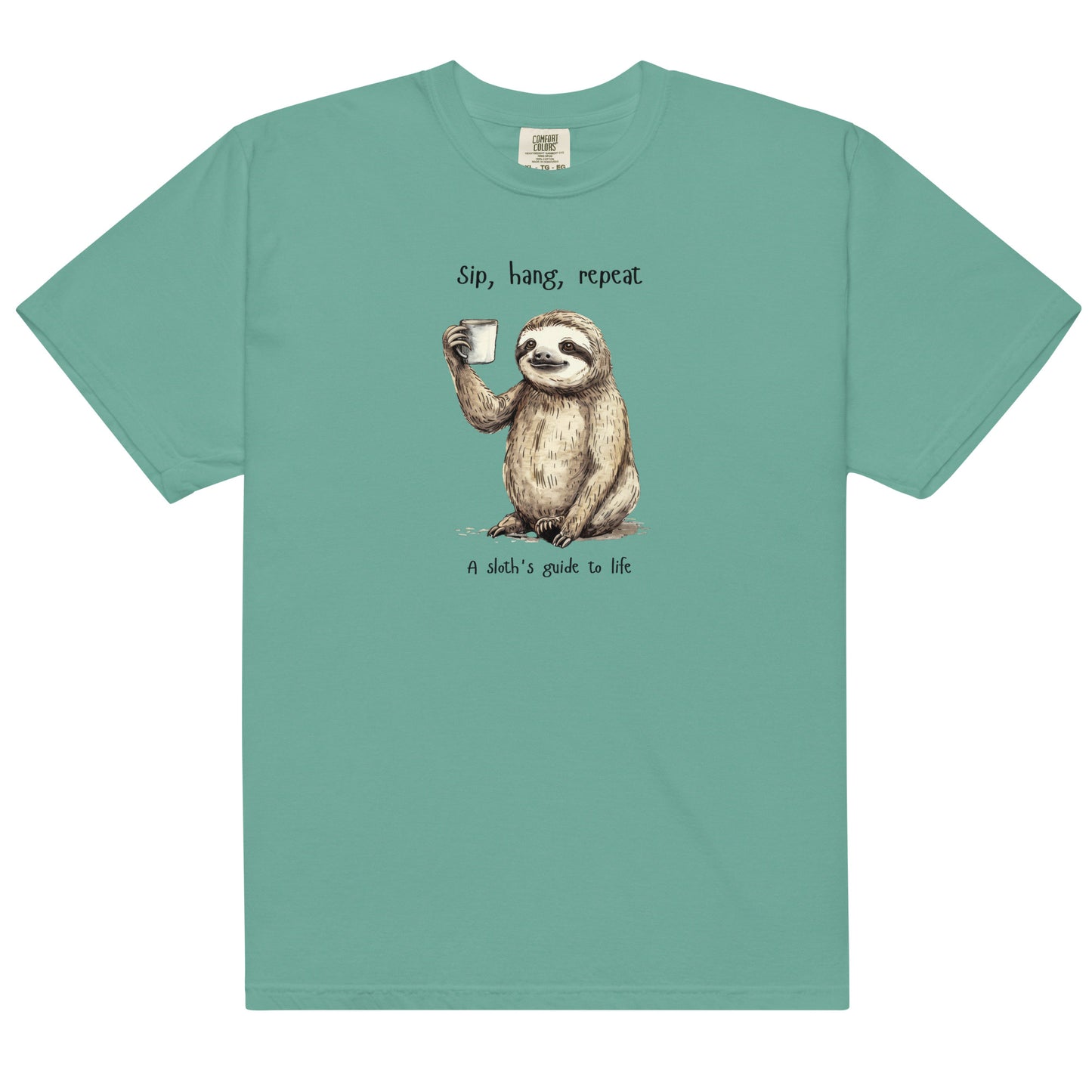 A Sloth's Guide to Coffee t-shirt - Unisex