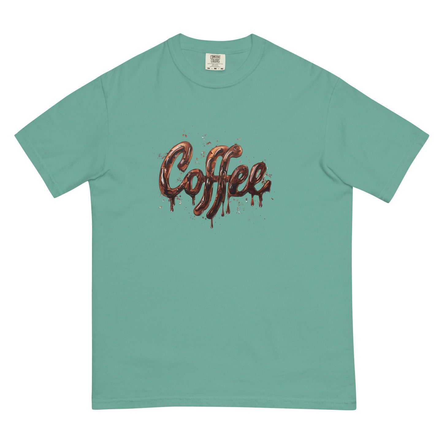 "Coffee" Cursive Unisex T-Shirt – Simple Style for Coffee Lovers