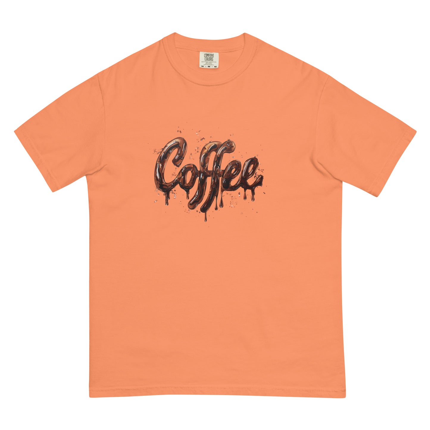 "Coffee" Cursive Unisex T-Shirt – Simple Style for Coffee Lovers