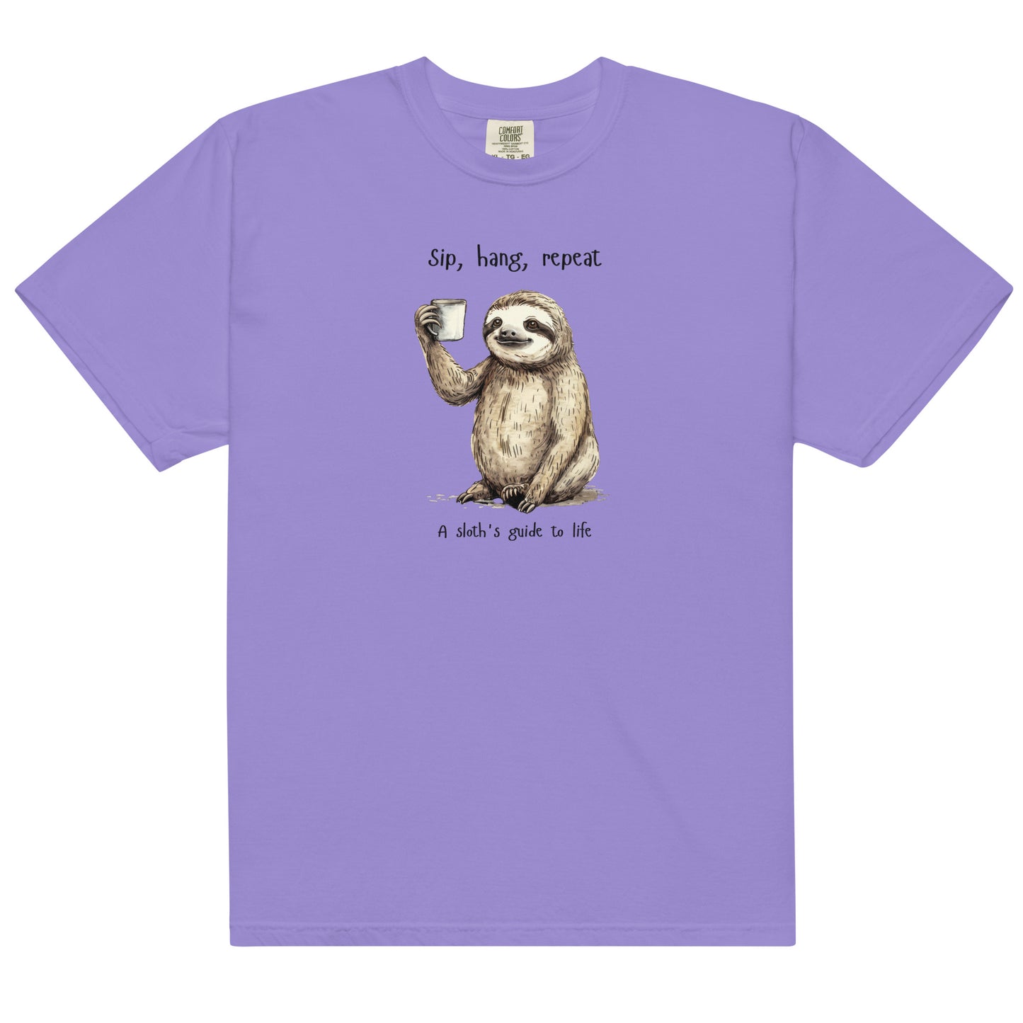 A Sloth's Guide to Coffee t-shirt - Unisex