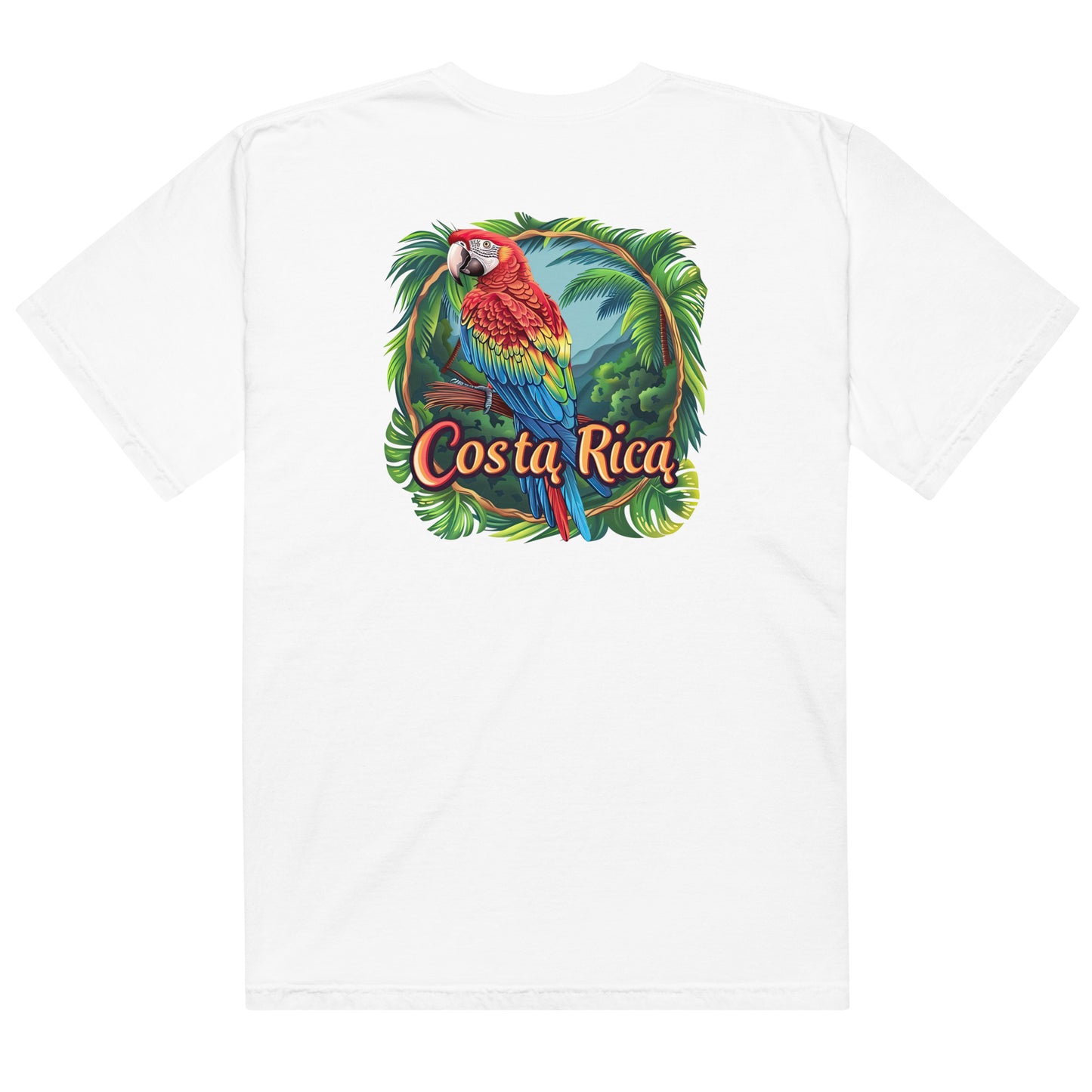 Costa Rica Parrot Unisex t-shirt