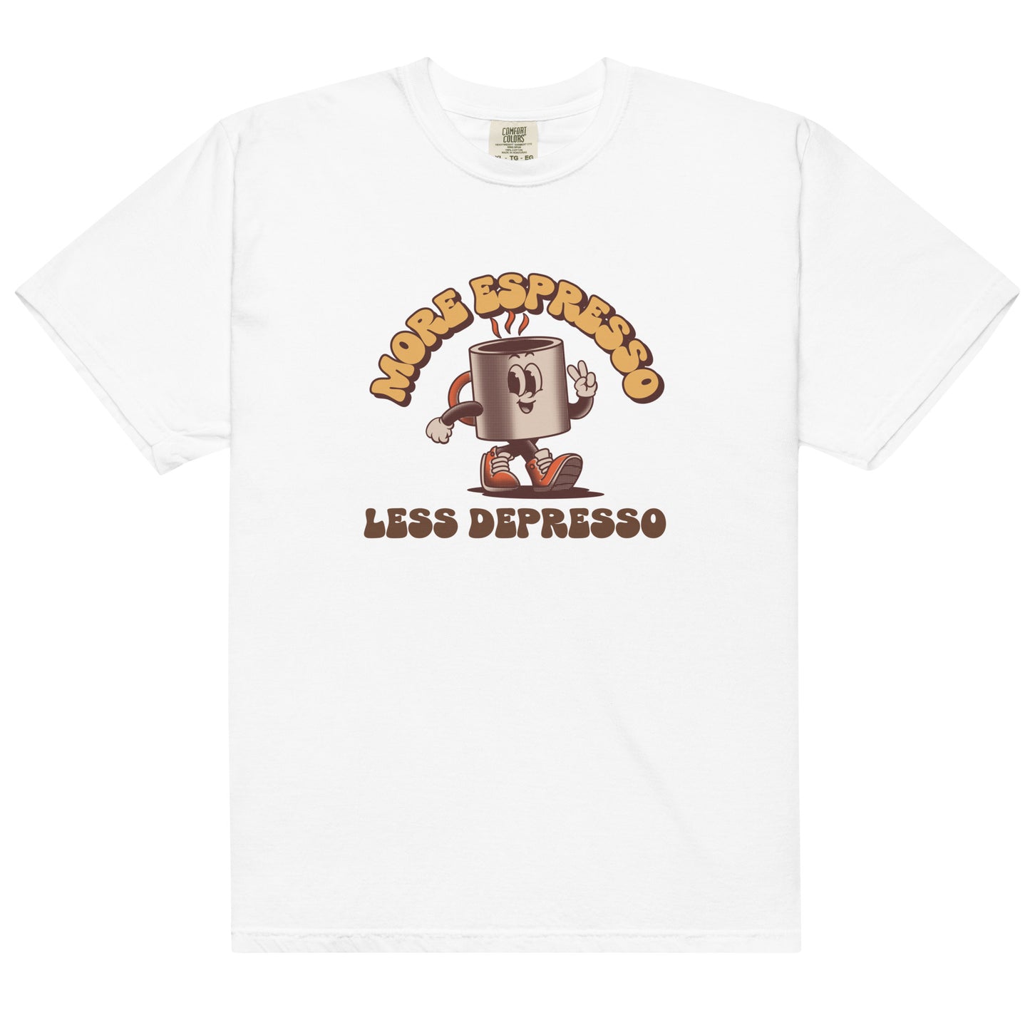 More Espresso Less Depresso Coffee t-shirt - Unisex