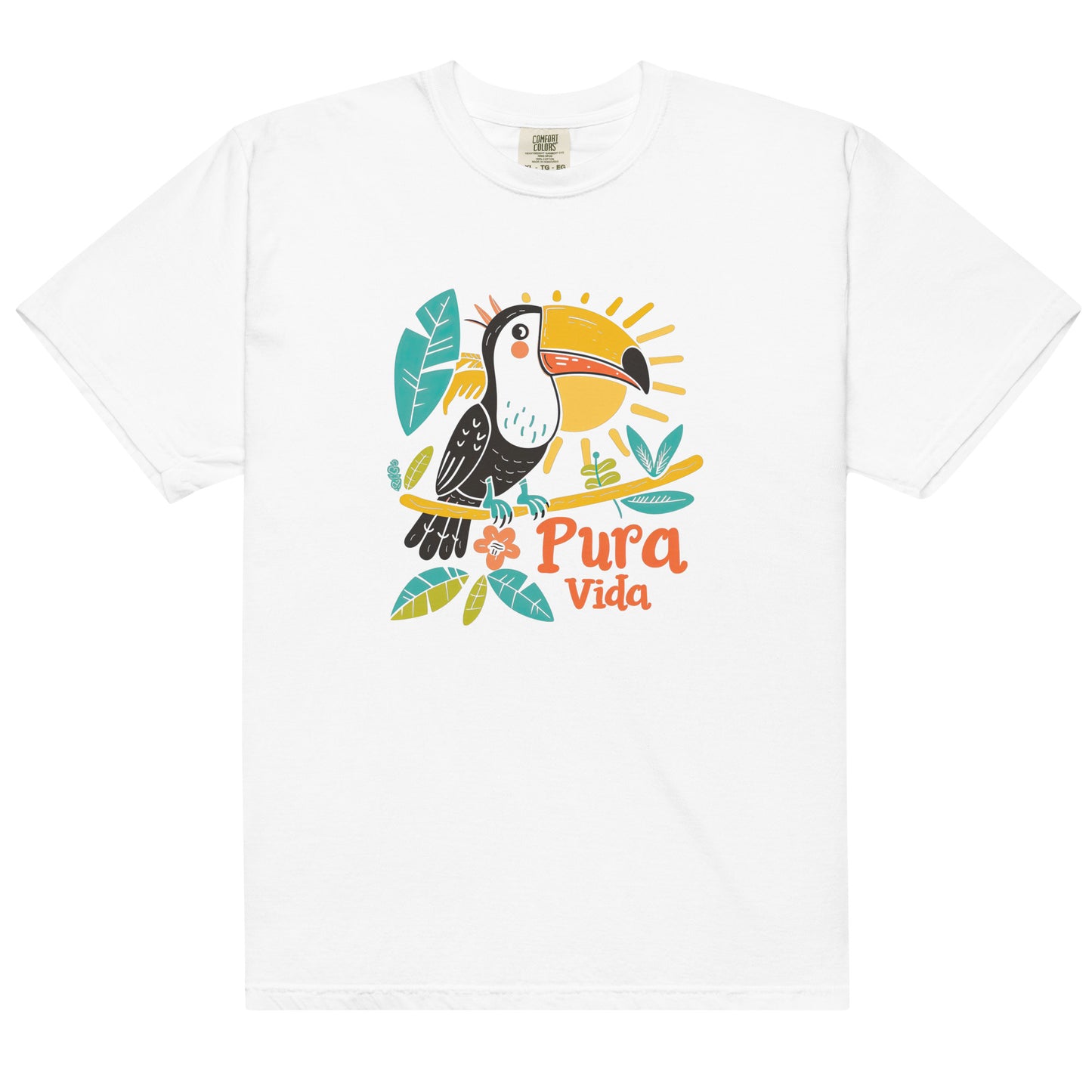 Costa Rica Pura Vida Toucan T-shirt - Unisex