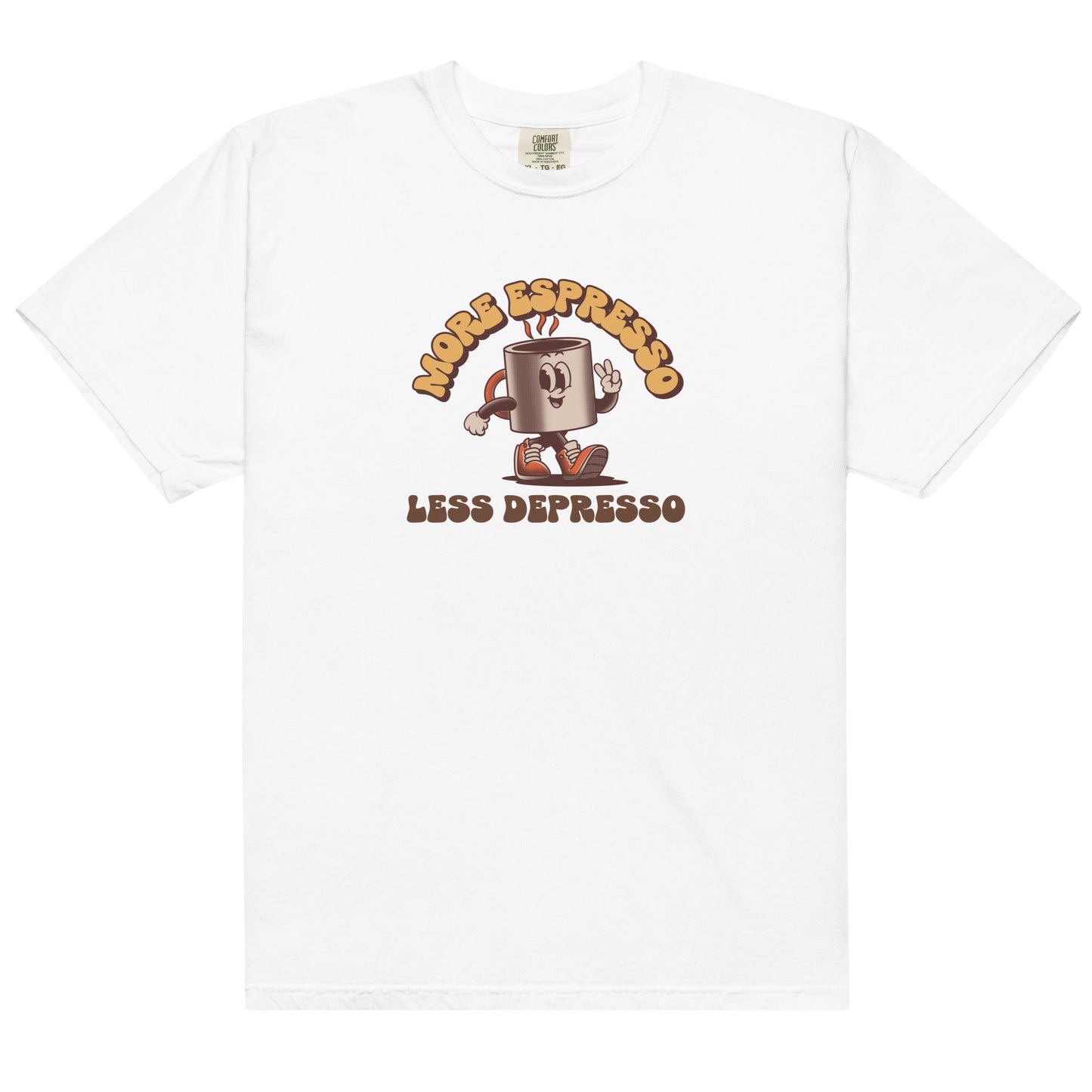 More Espresso Less Depresso Coffee t-shirt - Unisex