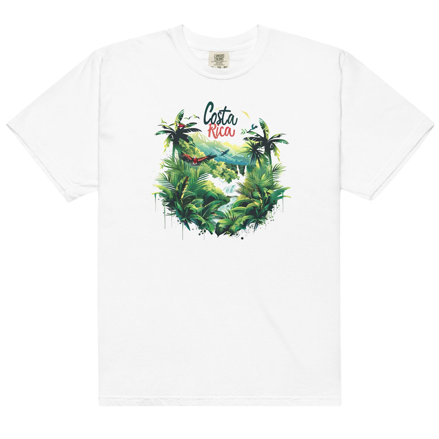 Costa Rica Rainforest Waterfall t-shirt - Unisex