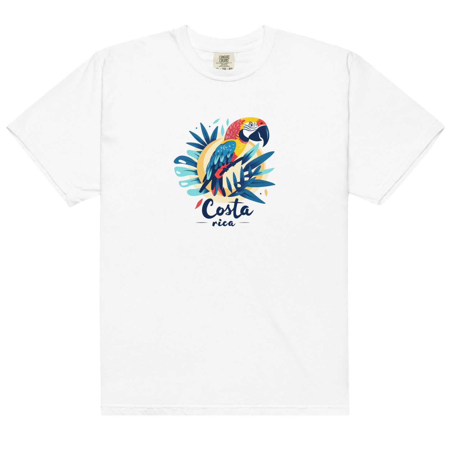 Smiling Costa Rica Parrot Unisex T-Shirt – Brighten Your Style