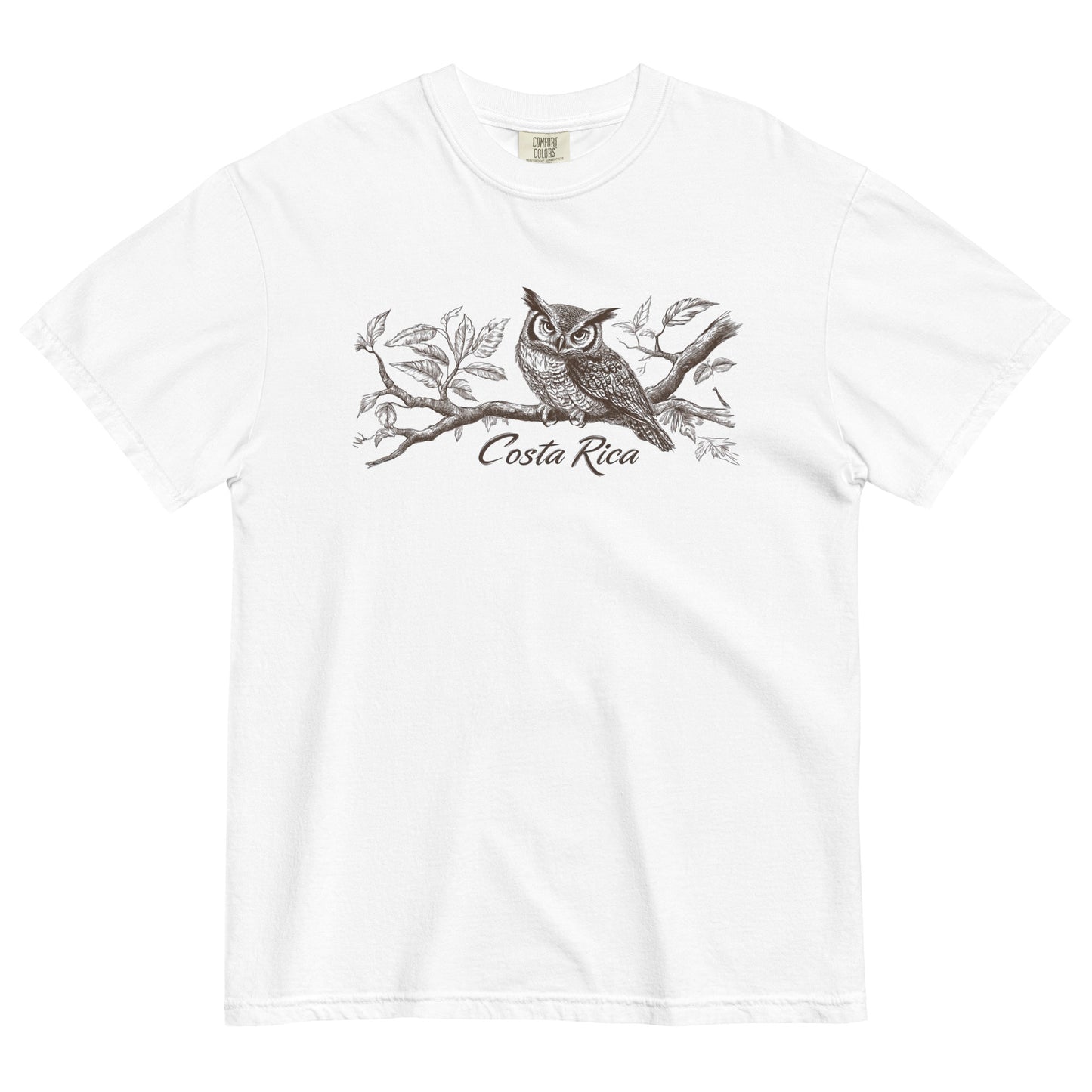 Great Horned Owl Costa Rica Birds T Shirt
