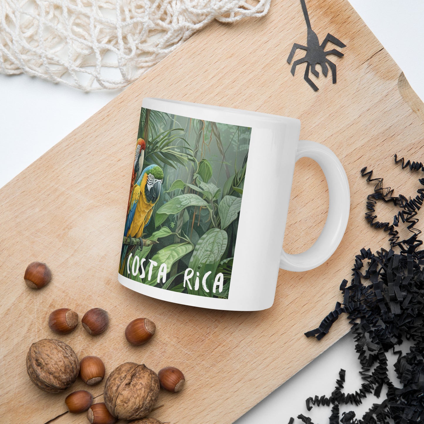 Costa Rica Parrot Coffee Mug