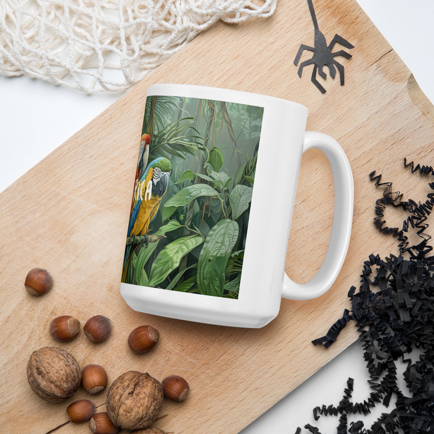 Costa Rica Parrot Coffee Mug