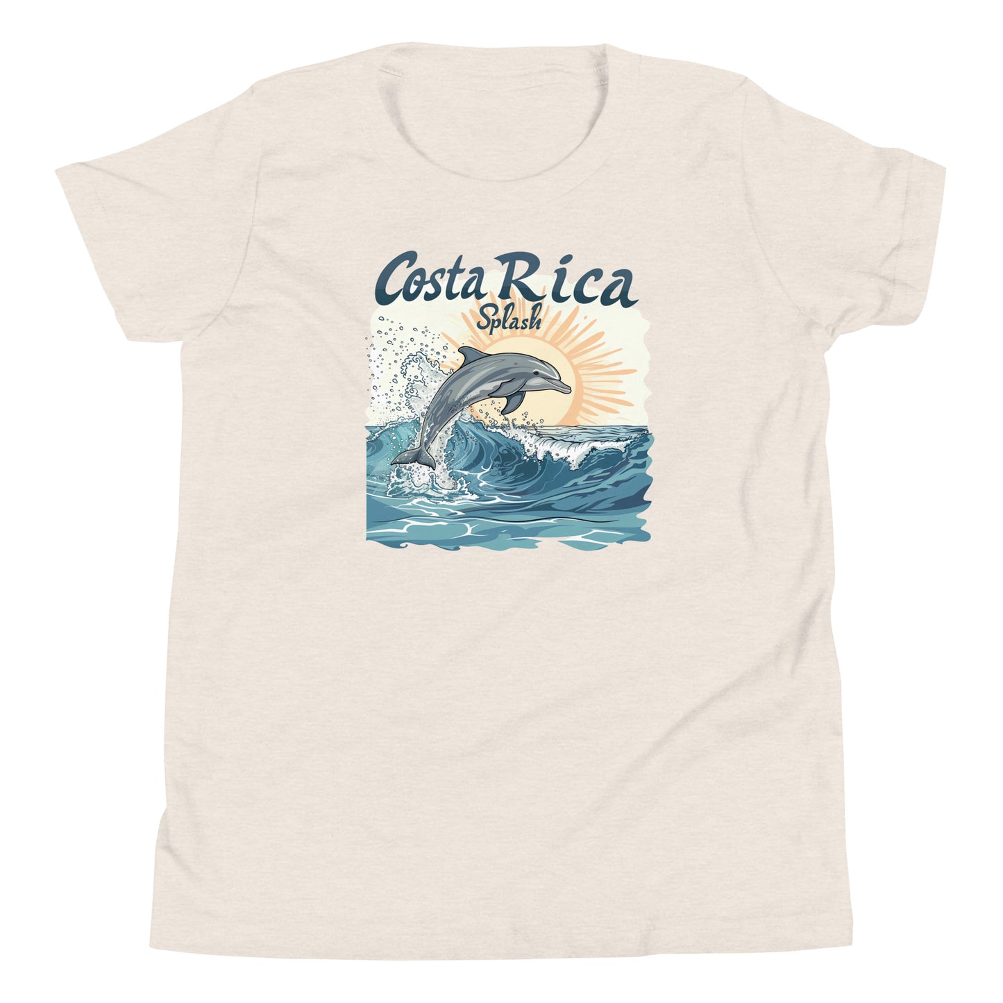 Costa Rica Dolphin Kids T-Shirt – Playful and Fun for Little Ocean Lovers