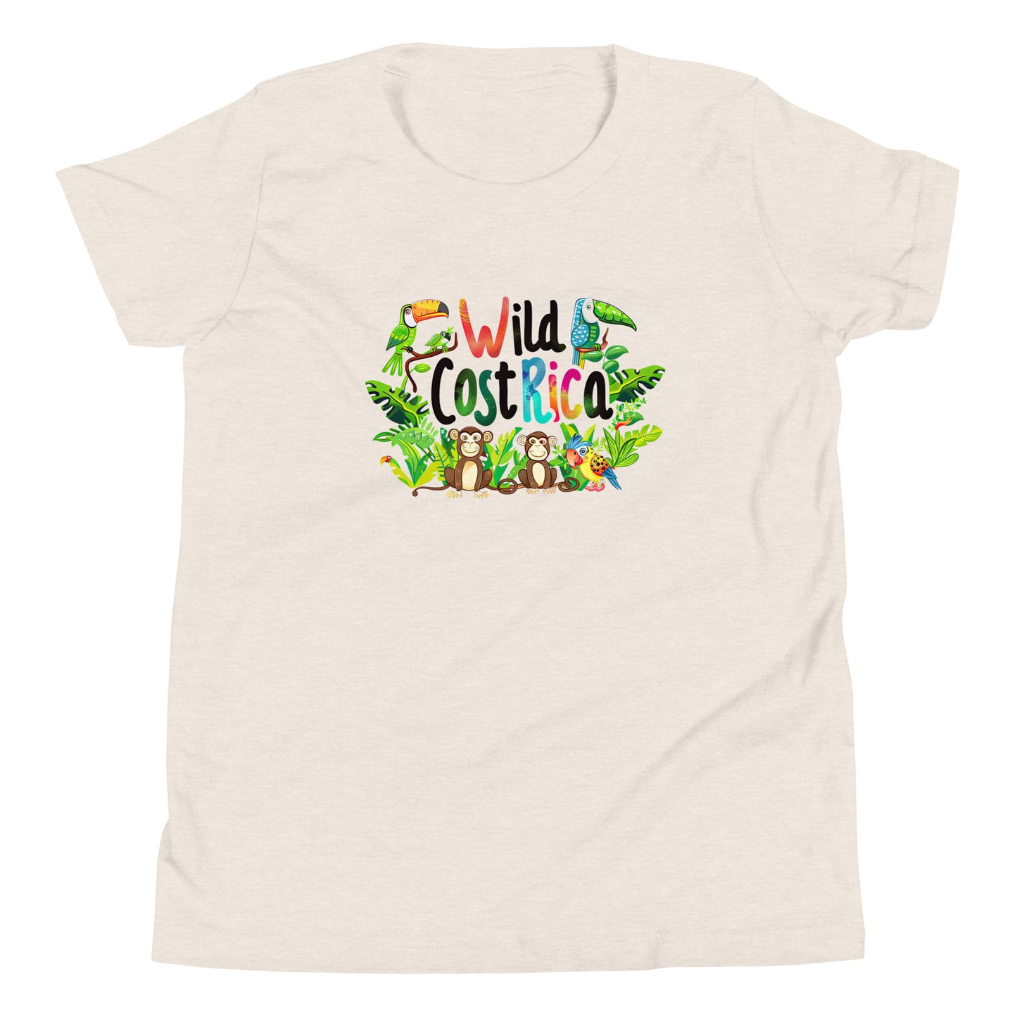 Wild Costa Rica Animals Kids T-Shirt