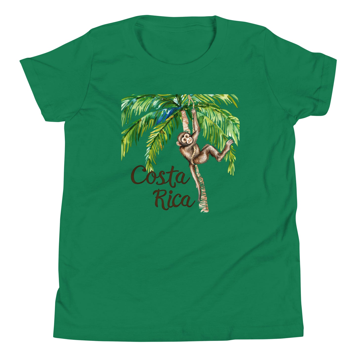 Costa Rica Monkey Kids T-Shirt