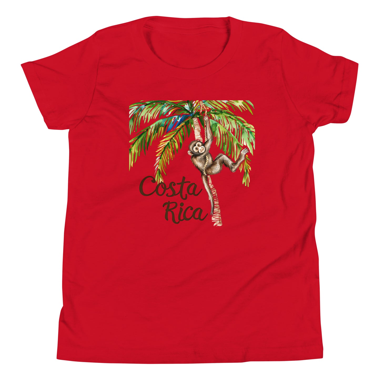 Costa Rica Monkey Kids T-Shirt
