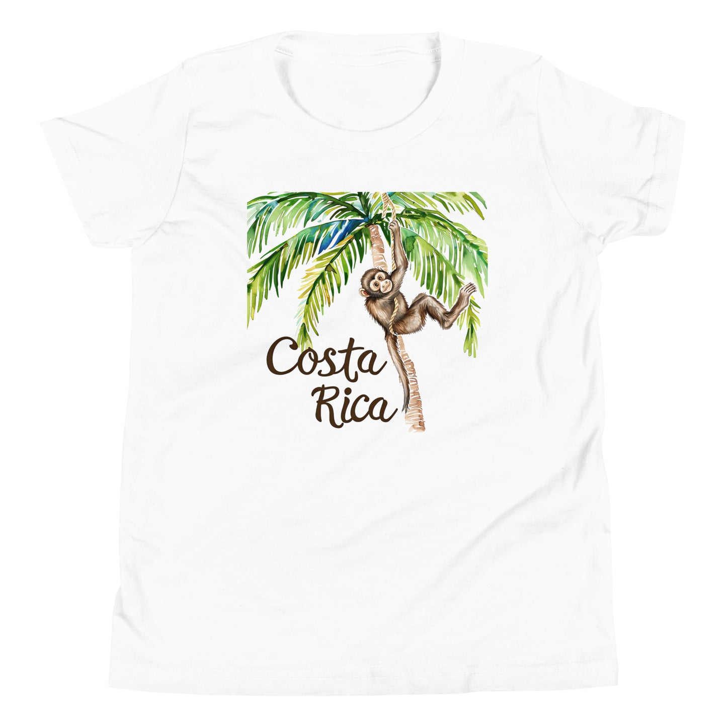Costa Rica Monkey Kids T-Shirt