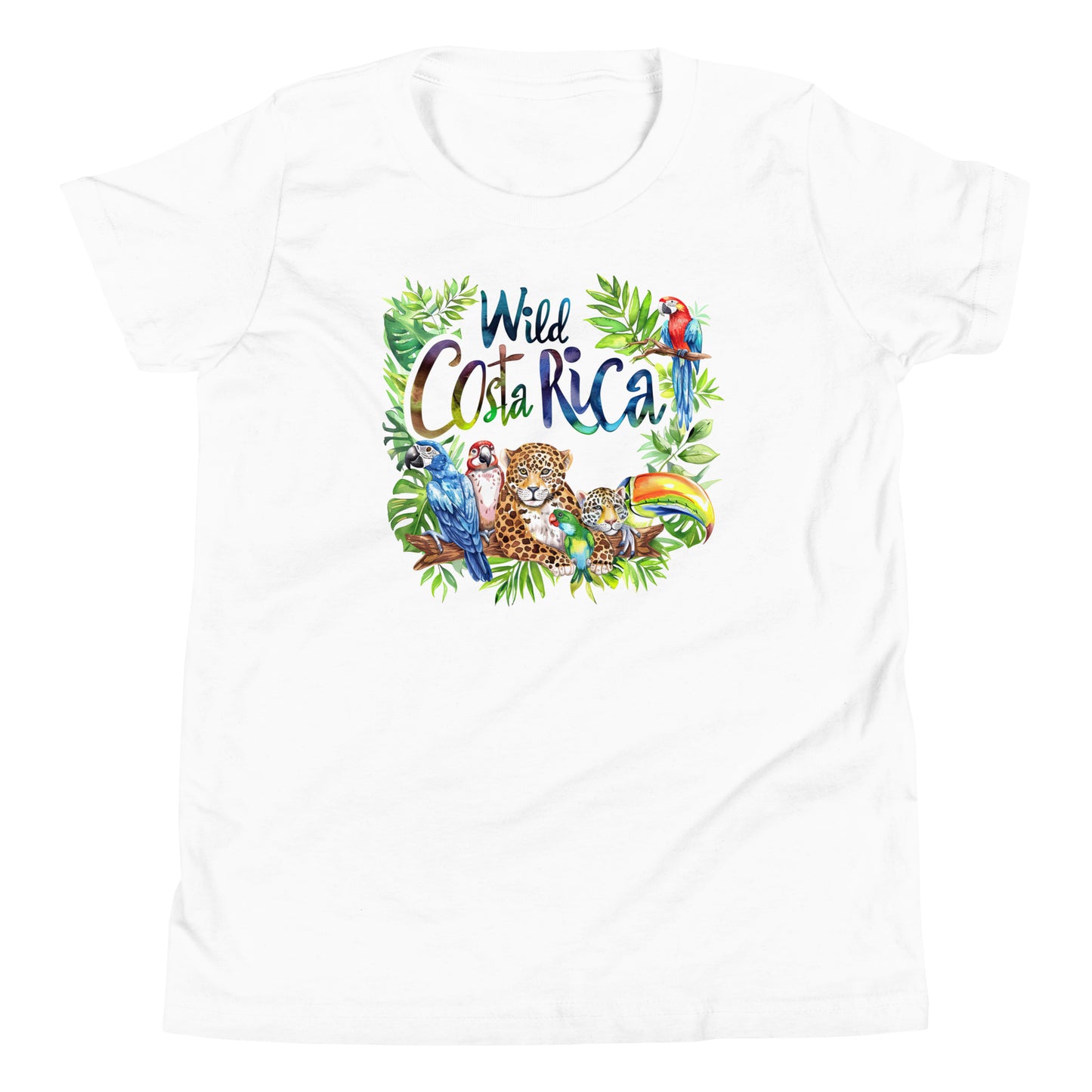 Costa Rica Wildlife Kids T-Shirt – Adventure Awaits for Little Explorers