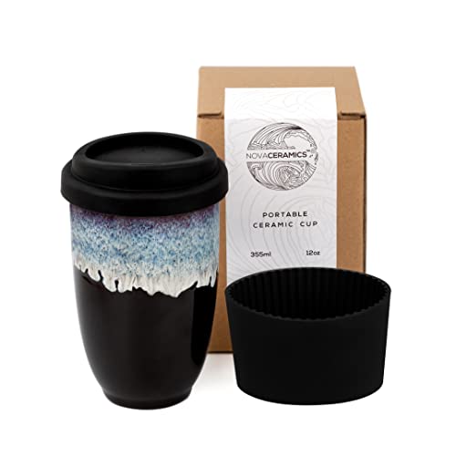 Ceramic Travel Mug With Lid