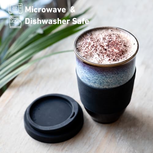 Ceramic Travel Mug With Lid