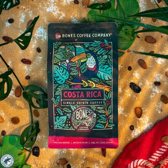 Costa Rica Single-Origin Whole Coffee Beans