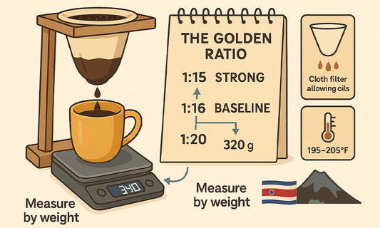 The Art of Brewing Pour-Over Coffee with a Chorreador