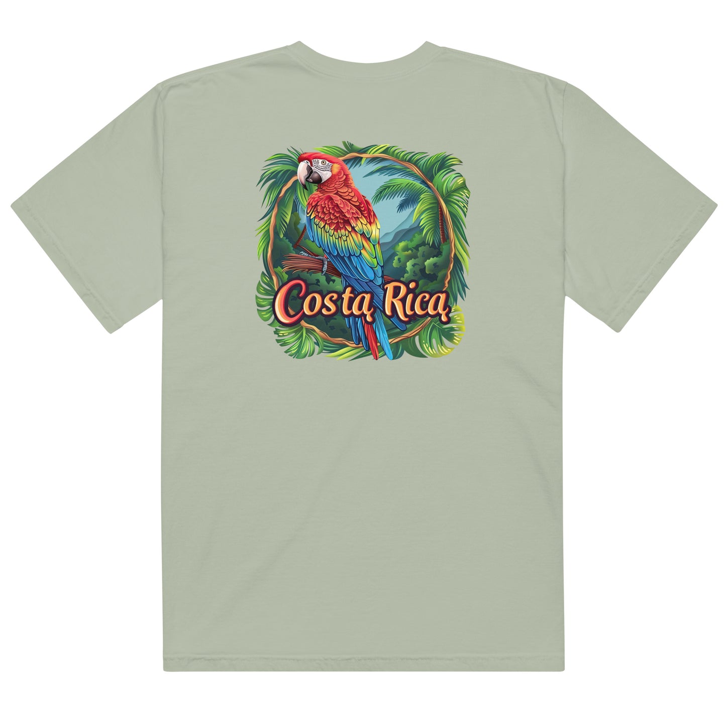 Costa Rica Parrot Unisex t-shirt