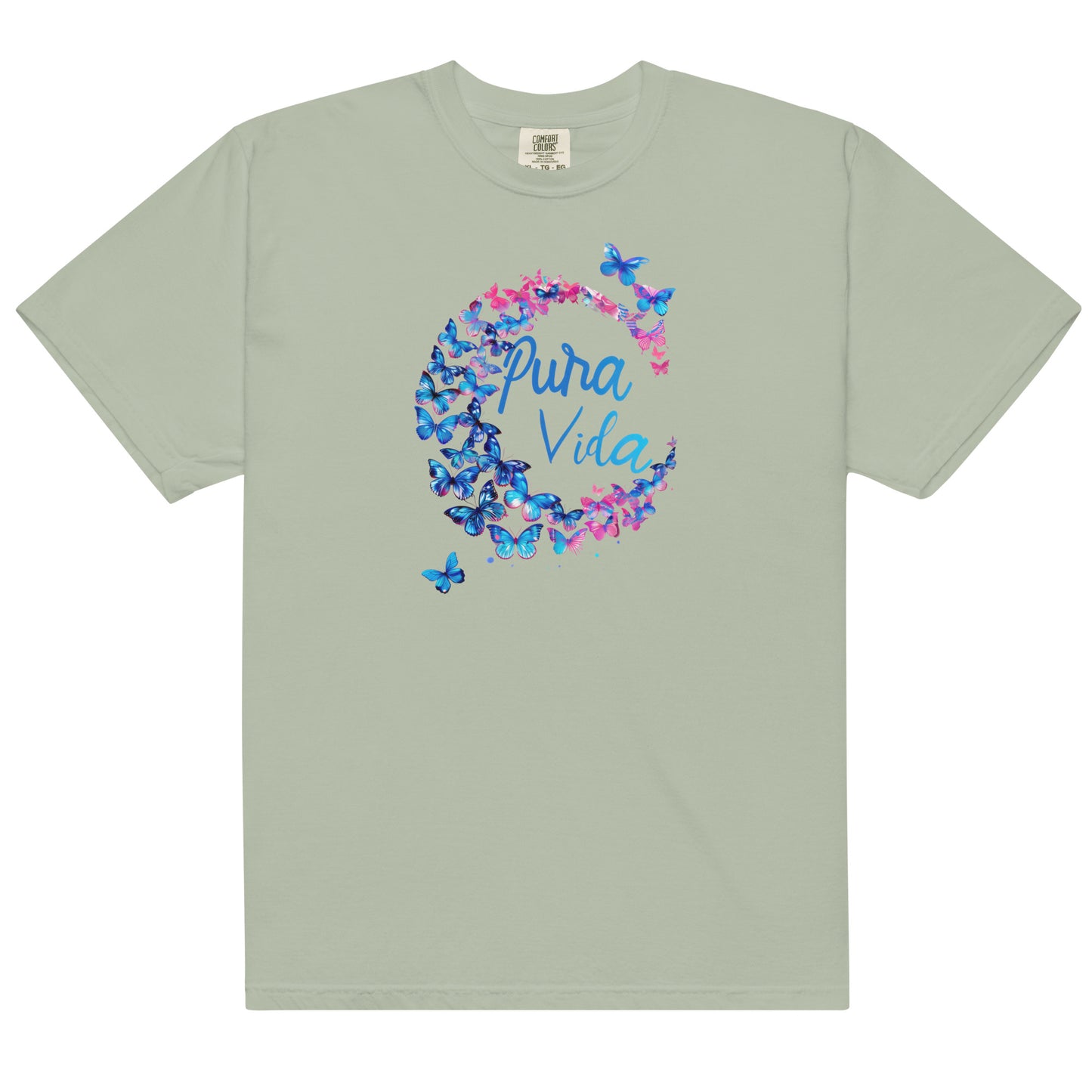 Costa Rica Pura Vida Butterfly T Shirt - Unisex