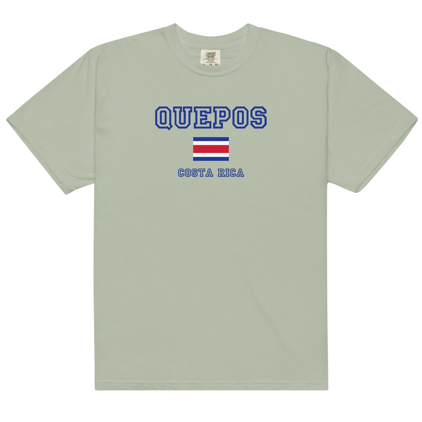 Quepos Costa Rica with Flag Unisex T-shirt