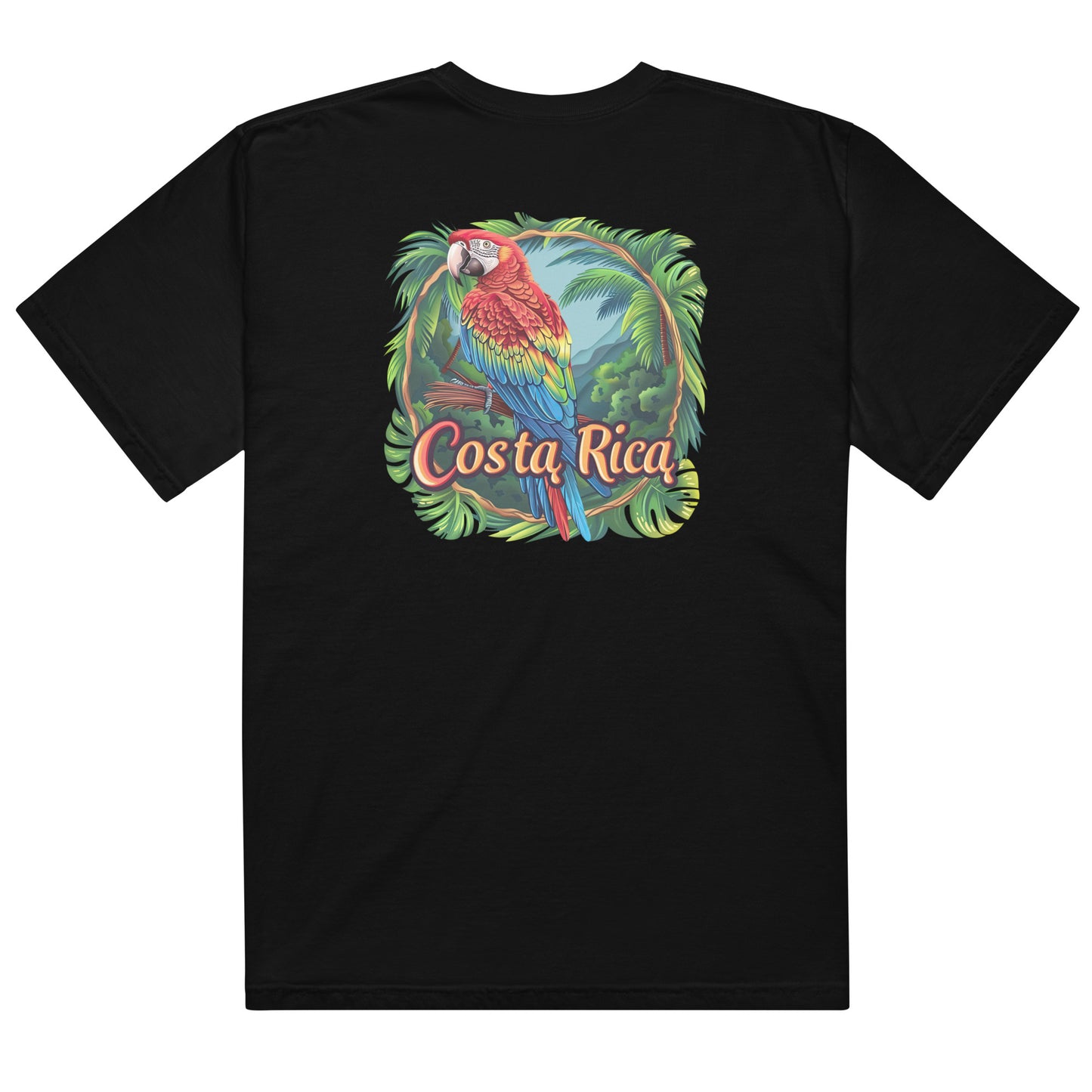 Costa Rica Parrot Unisex t-shirt