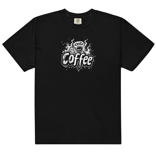 Comic Book Coffee Zombie Unisex t-shirt