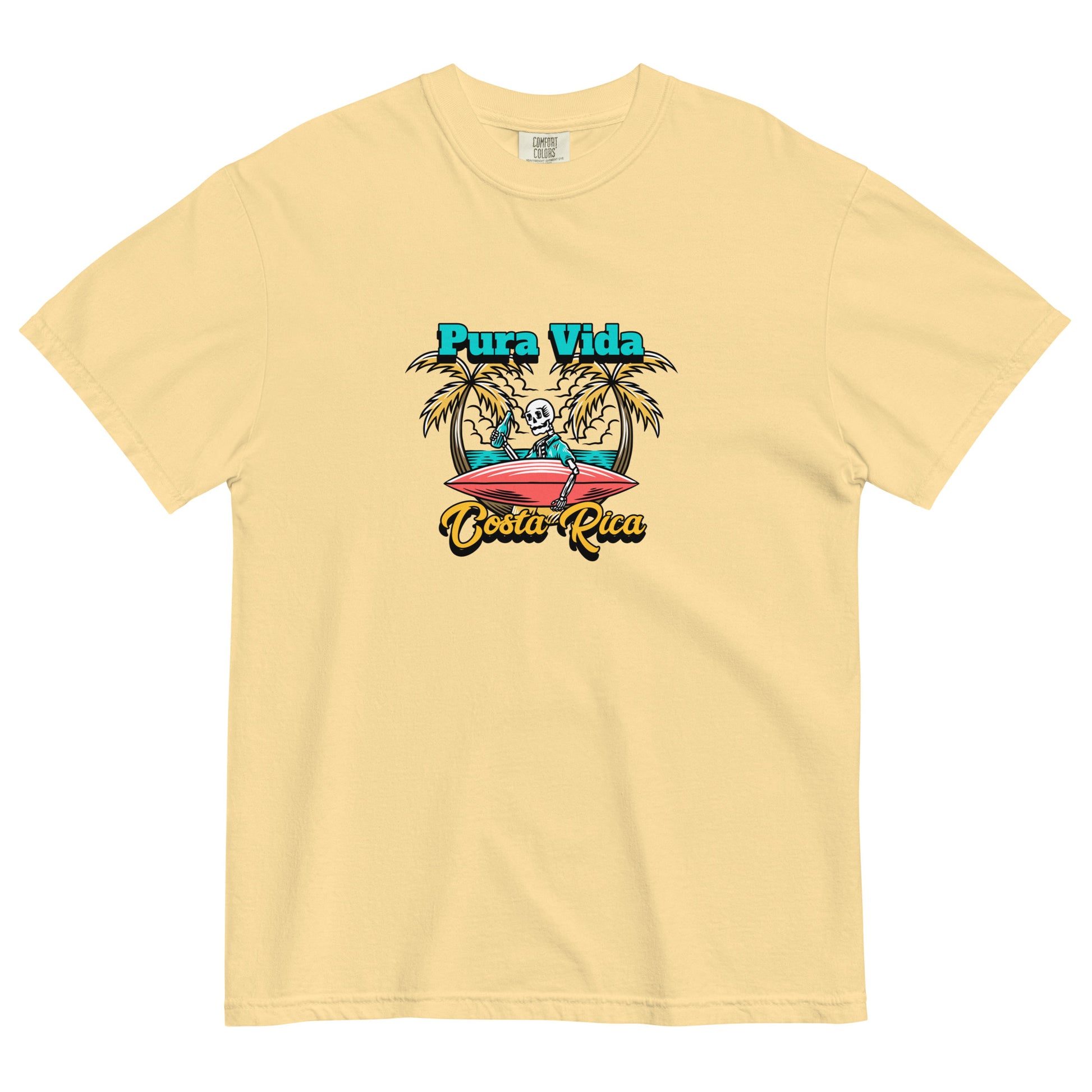 Costa Rica Surfing "Pura Vida" T-Shirt – Ride the Waves, Live the Vibe