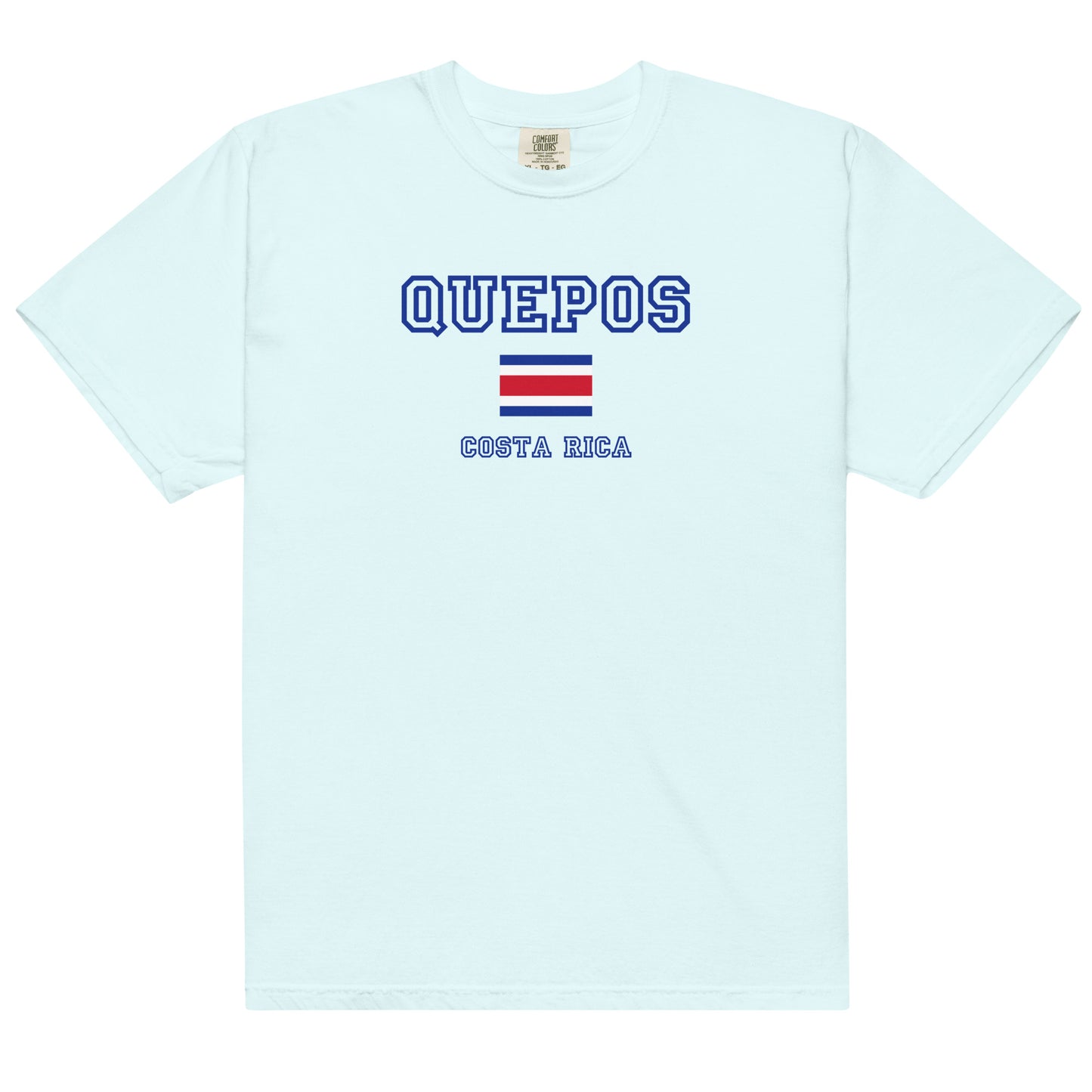 Quepos Costa Rica with Flag Unisex T-shirt