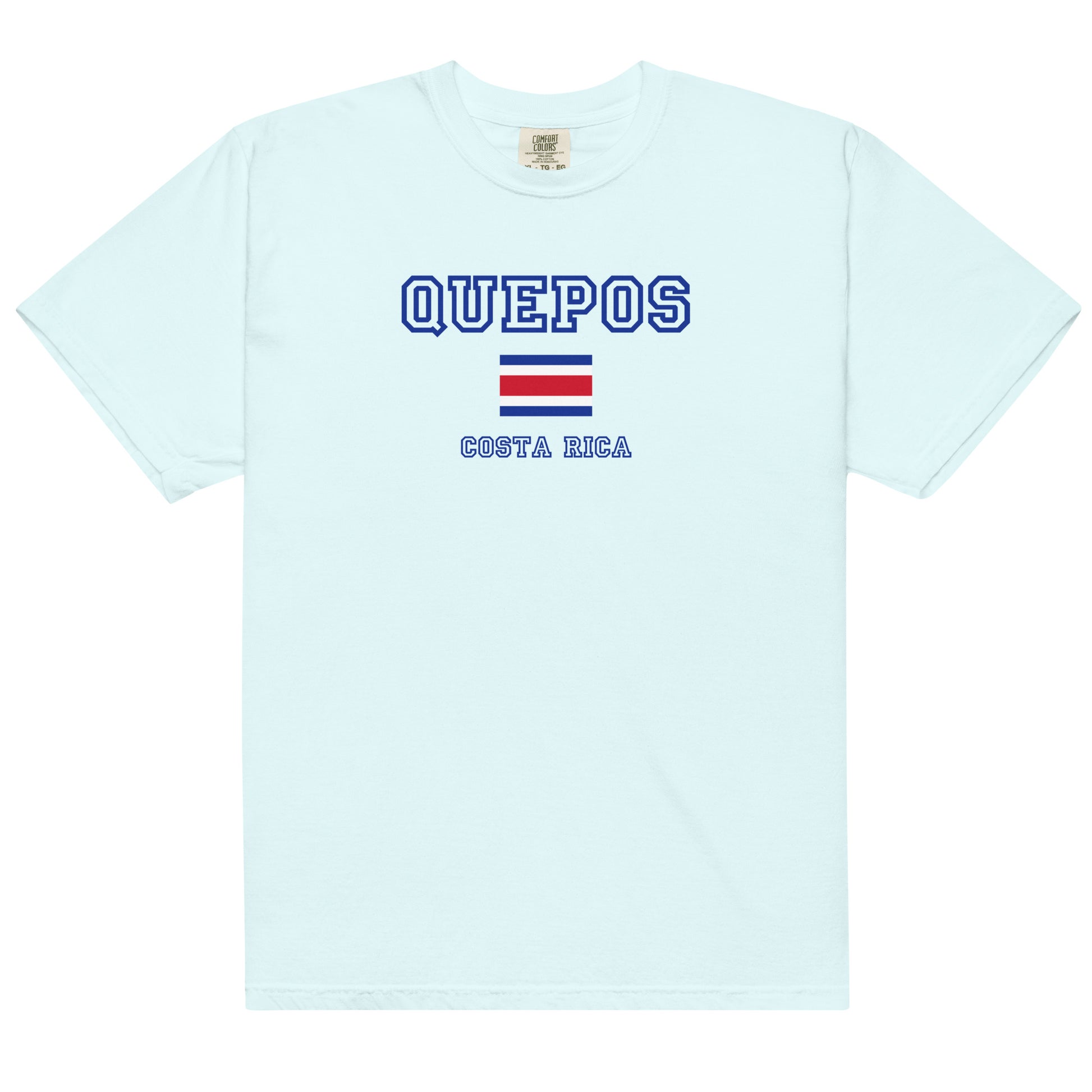 Quepos Costa Rica with Flag Unisex T-shirt