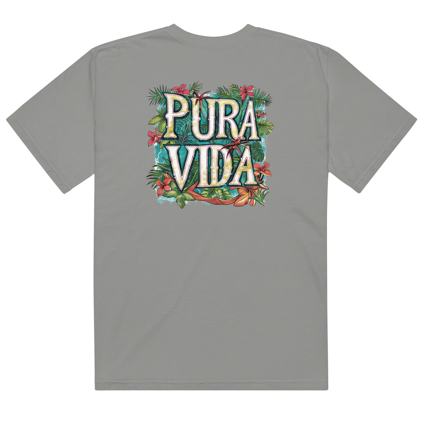 Costa Rica Pura Vida Flower Unisex t-shirt
