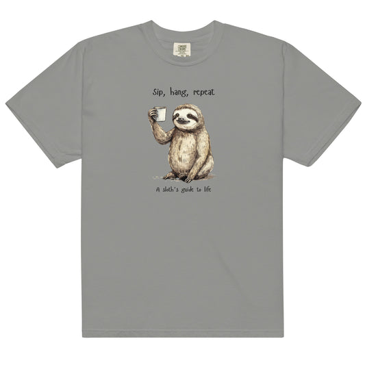 A Sloth's Guide to Coffee t-shirt - Unisex