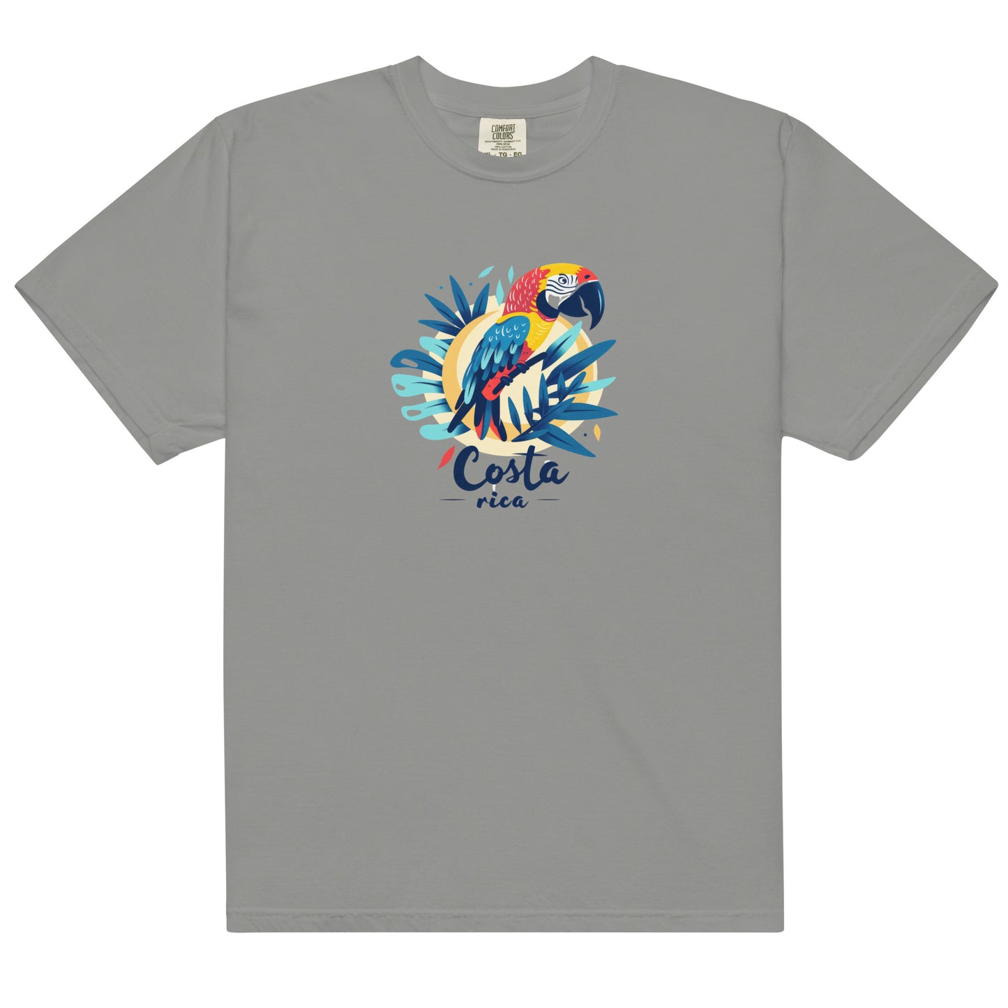 Smiling Costa Rica Parrot Unisex T-Shirt – Brighten Your Style