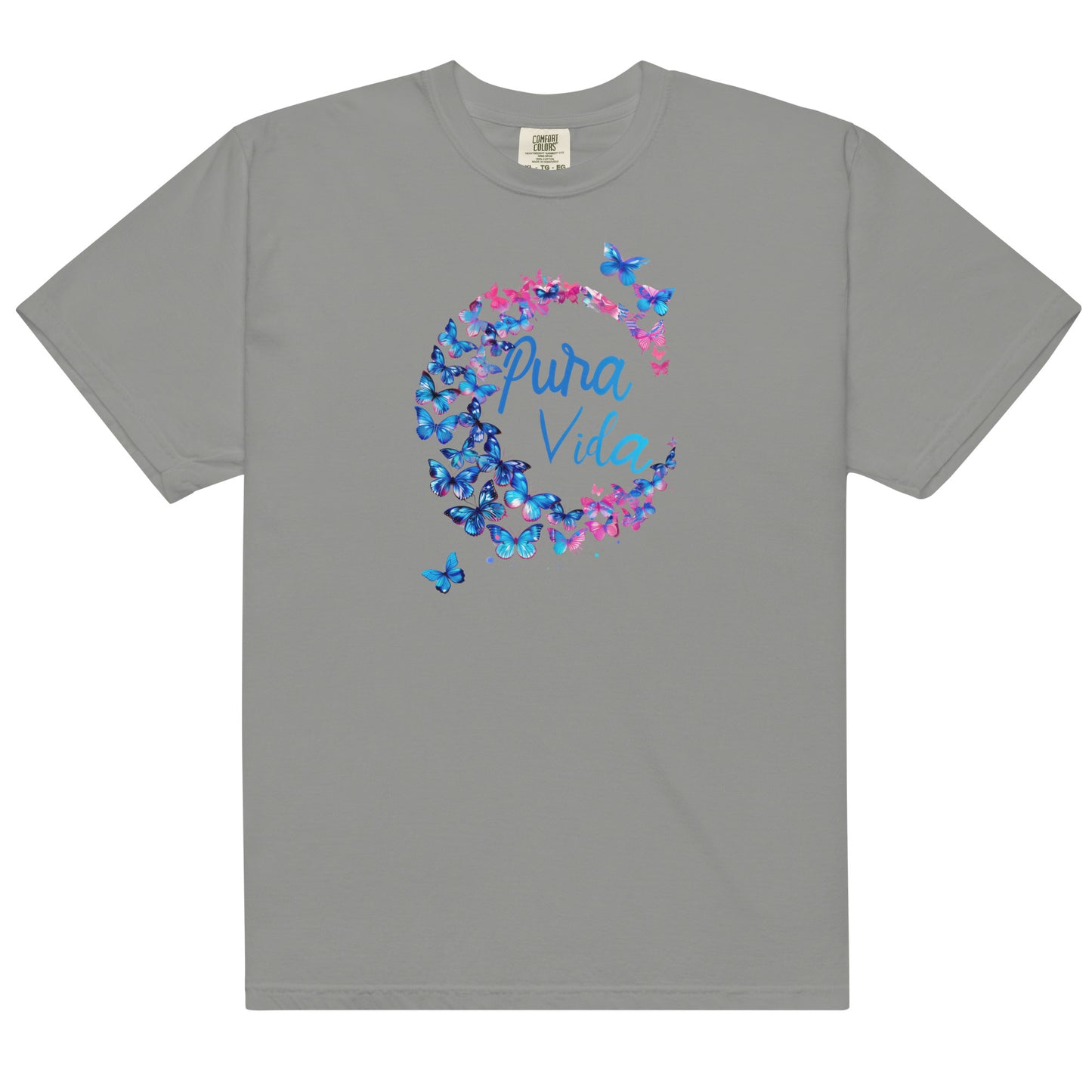 Costa Rica Pura Vida Butterfly T Shirt - Unisex