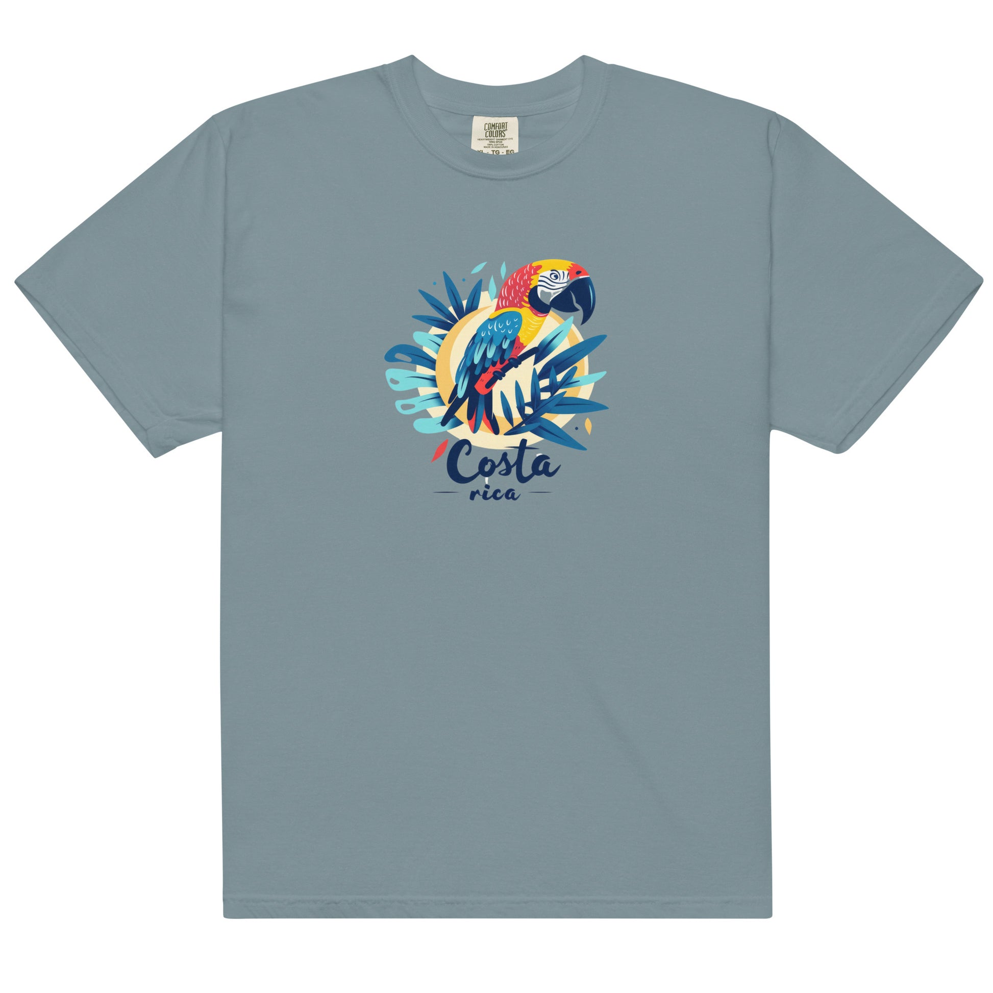 Smiling Costa Rica Parrot Unisex T-Shirt – Brighten Your Style