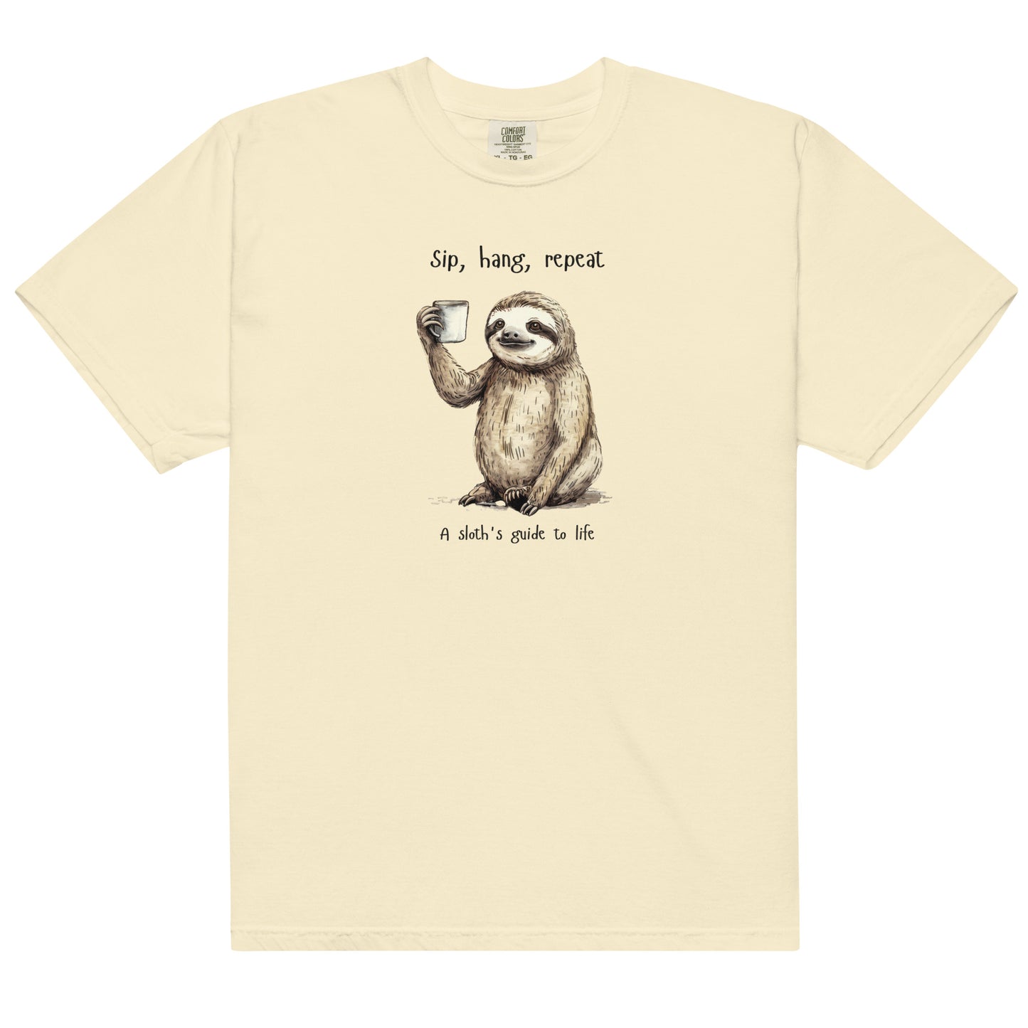 A Sloth's Guide to Coffee t-shirt - Unisex