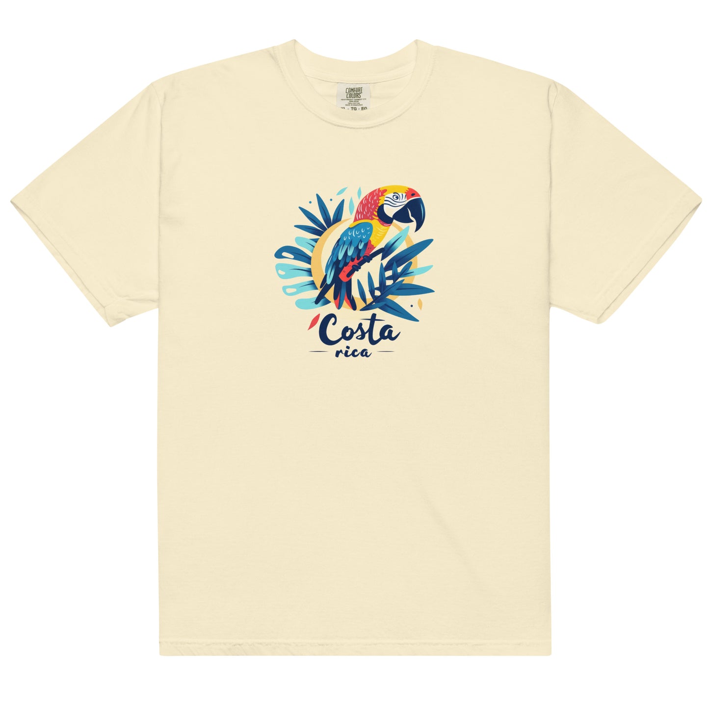 Smiling Costa Rica Parrot Unisex T-Shirt – Brighten Your Style