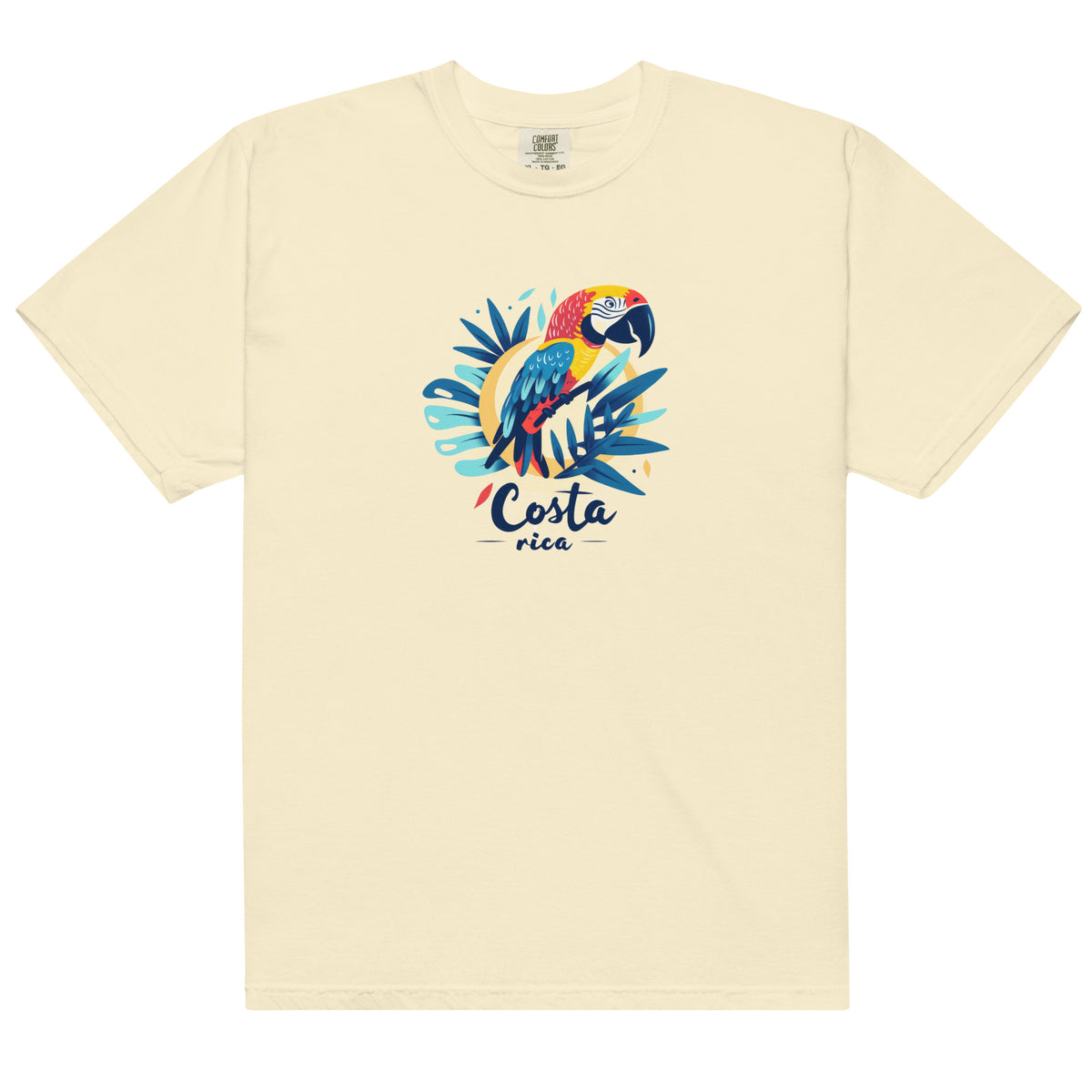 Smiling Costa Rica Parrot Unisex T-Shirt – Brighten Your Style